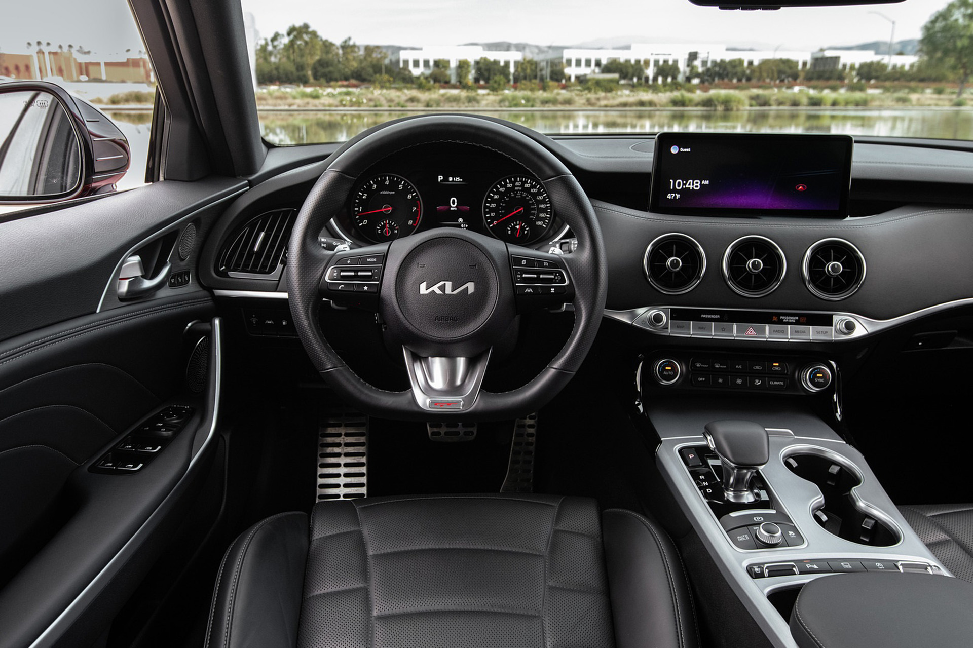 Download 2022 Kia Stinger GT - Interior, Cockpit HD Wallpaper 1920x1279 #31