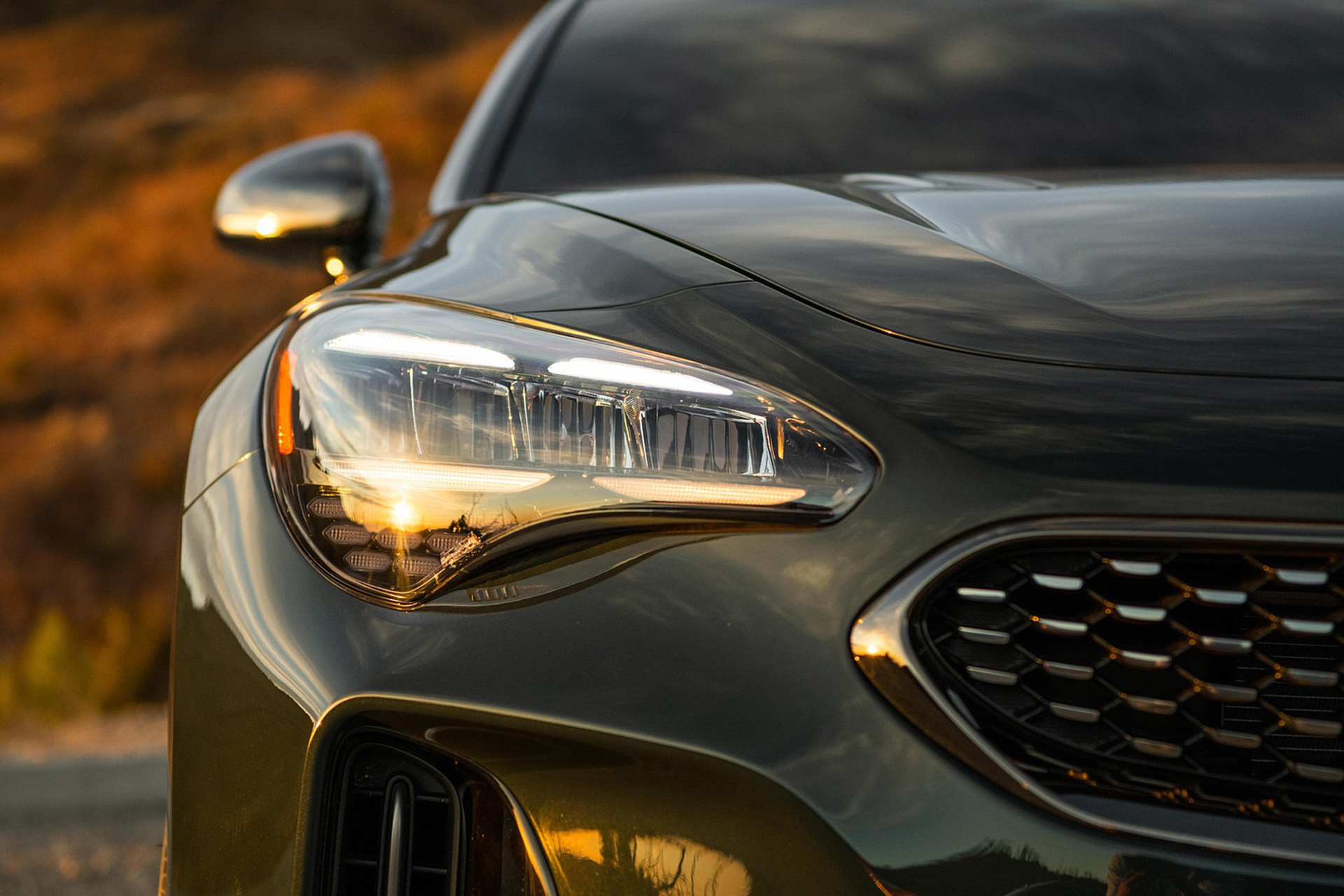 Download 2022 Kia Stinger GT-Line - Headlight HD Wallpaper 1920x1280 #16