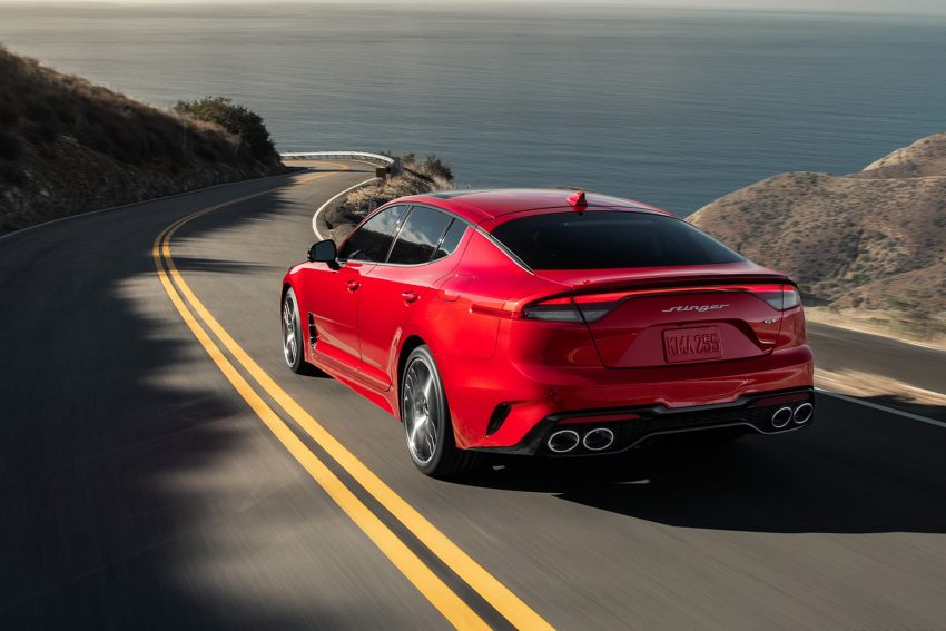 2022 Kia Stinger GT - Rear Three-Quarter Wallpaper 850x567 #6
