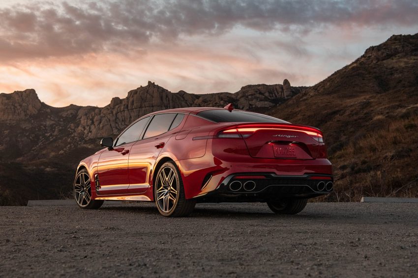 2022 Kia Stinger GT - Rear Three-Quarter Wallpaper 850x566 #16