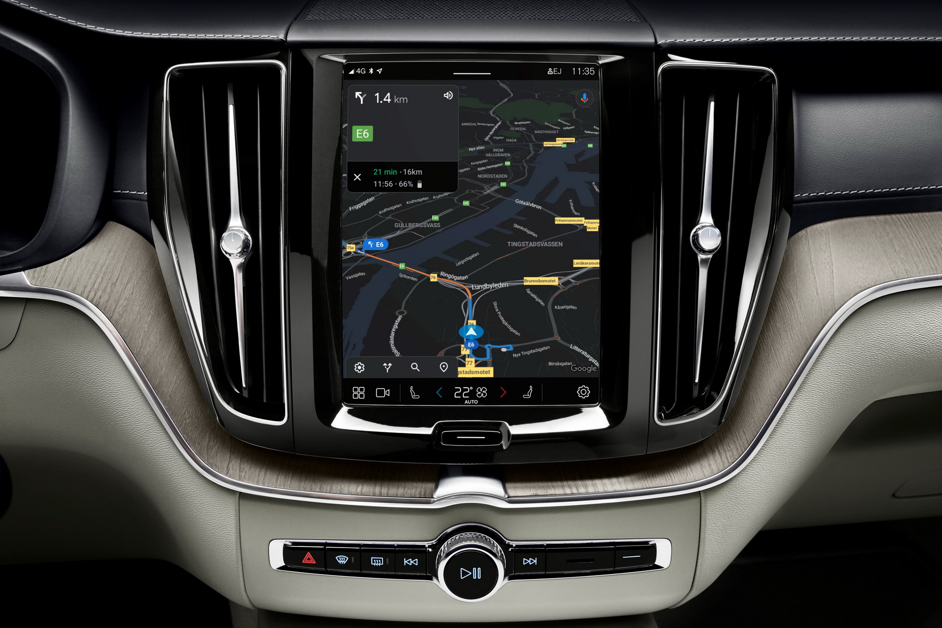 Download 2022 Volvo XC60 - Central Console HD Wallpaper 1920x1280 #17