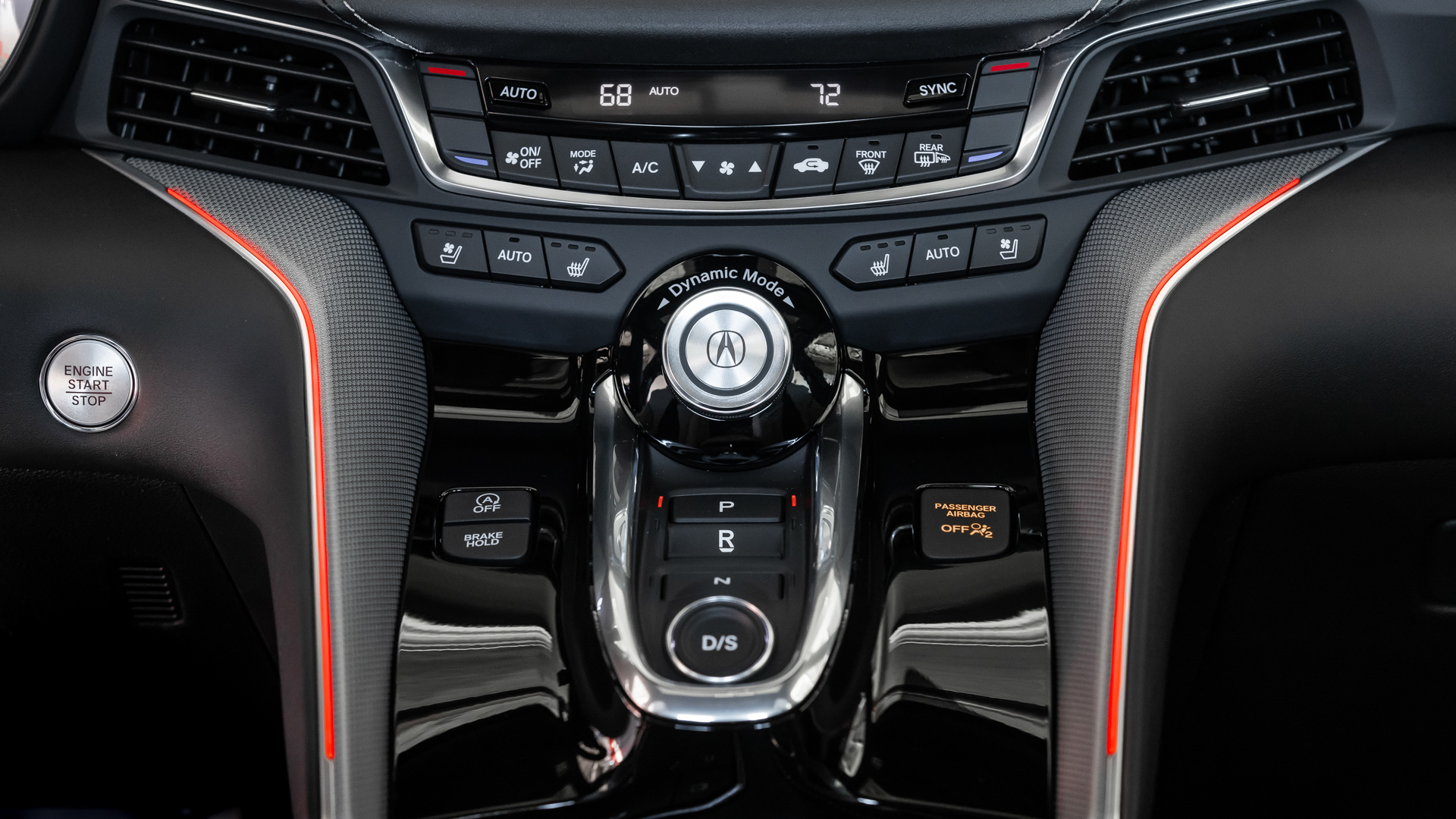 Download 2021 Acura TLX Type S - Central Console HD Wallpaper 1920x1080 #29