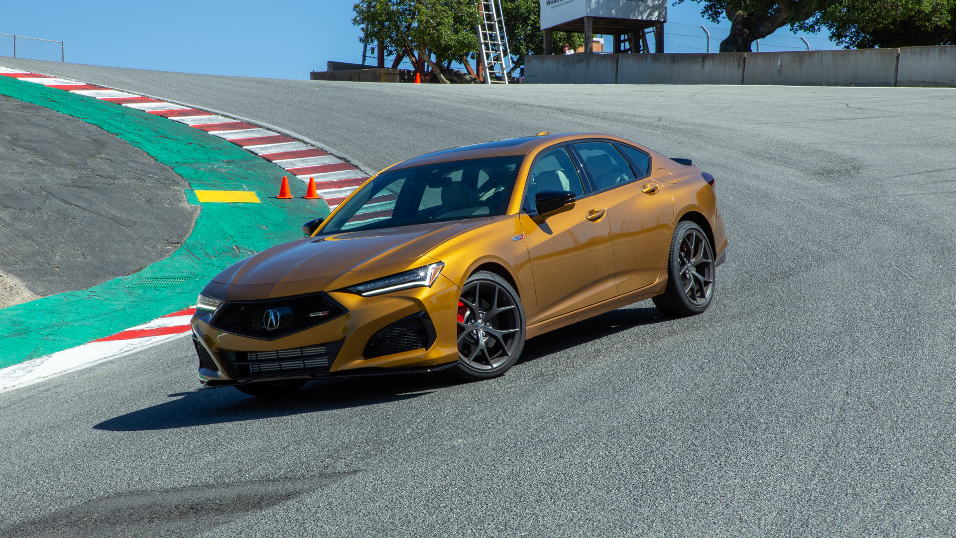 Download 2021 Acura TLX Type S - Front Three-Quarter HD Wallpaper 1920x1080 #3