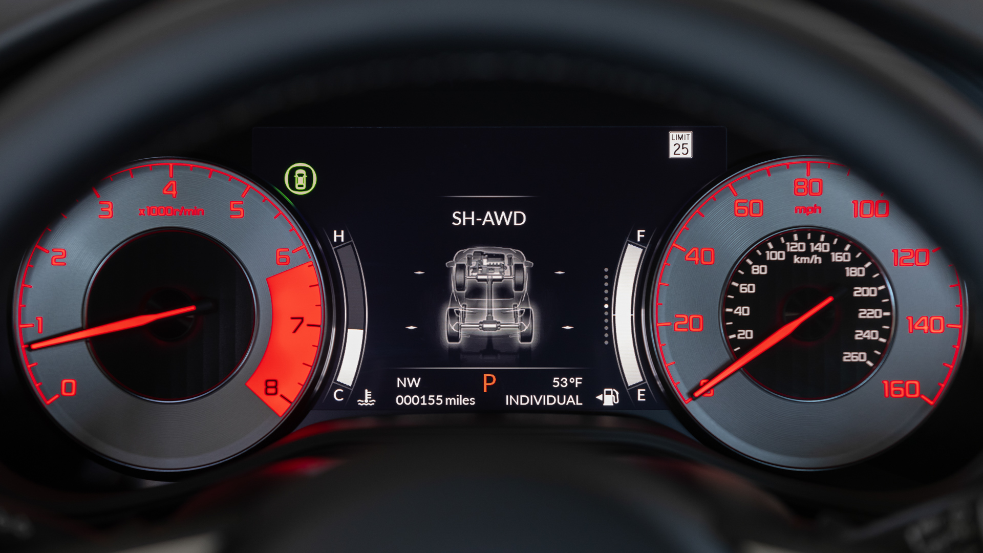 Download 2021 Acura TLX Type S - Instrument Cluster HD Wallpaper 1920x1080 #32