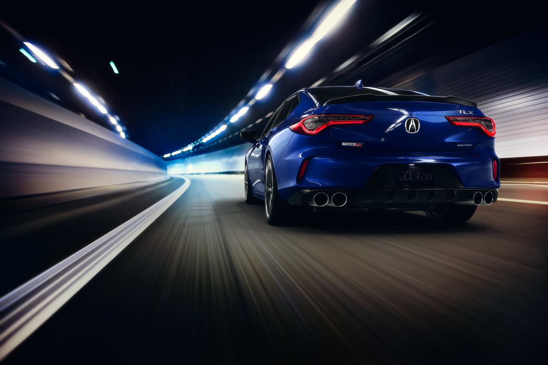 Download 2021 Acura TLX Type S - Rear Three-Quarter HD Wallpaper 1920x1280 #40