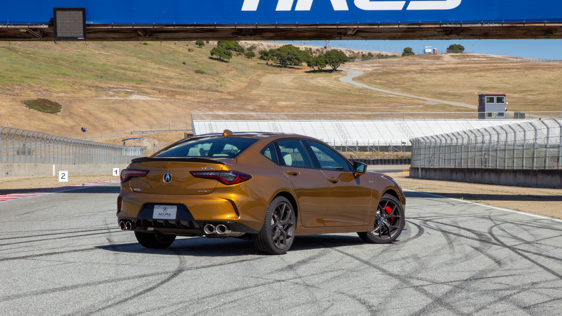 Download 2021 Acura TLX Type S - Rear Three-Quarter HD Wallpaper 1920x1080 #10