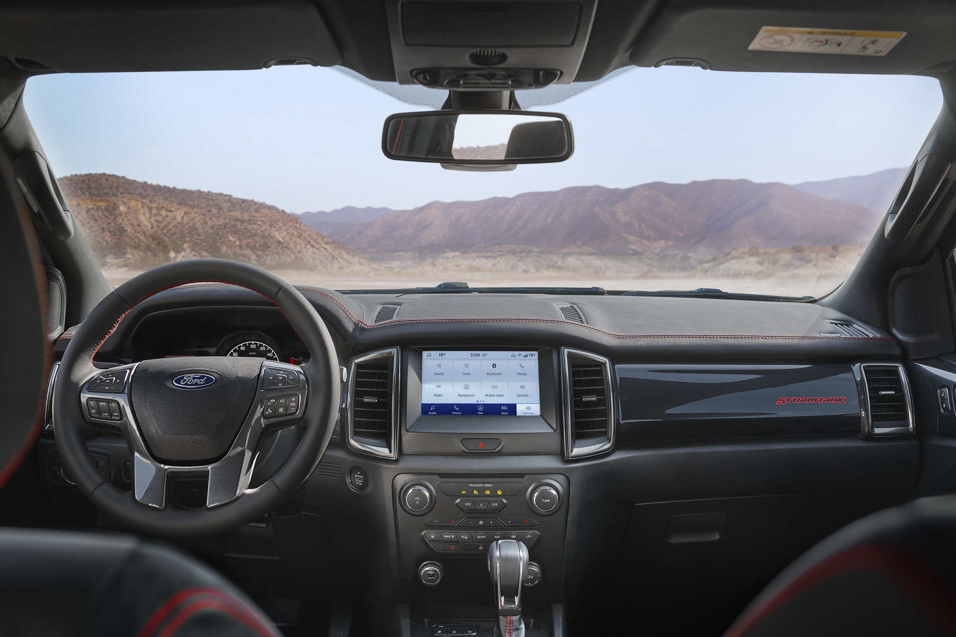 Download 2021 Ford Ranger Stormtrak - Interior, Cockpit HD Wallpaper 1920x1280 #8