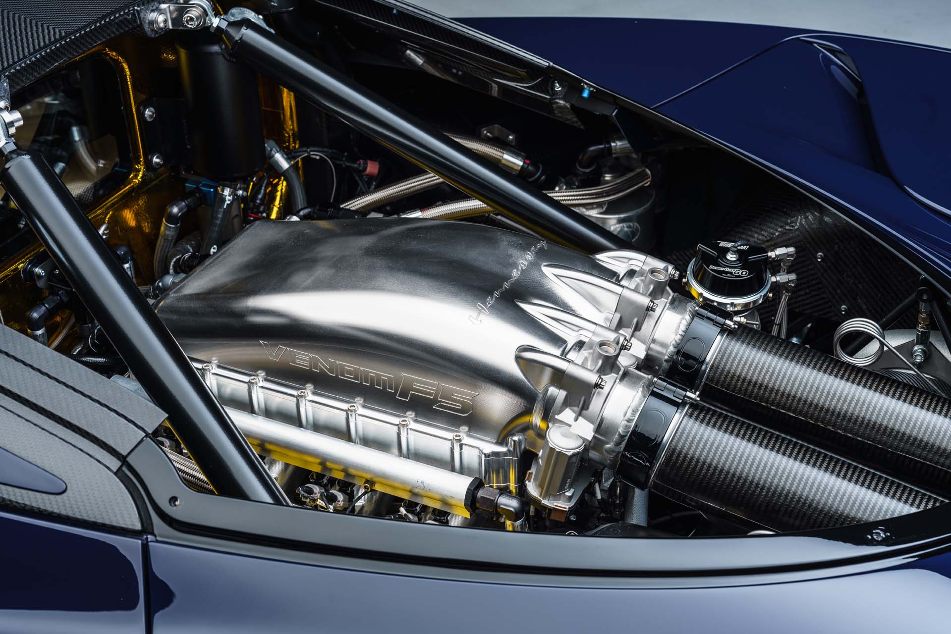 Download 2021 Hennessey Venom F5 - Engine HD Wallpaper 1919x1280 #37