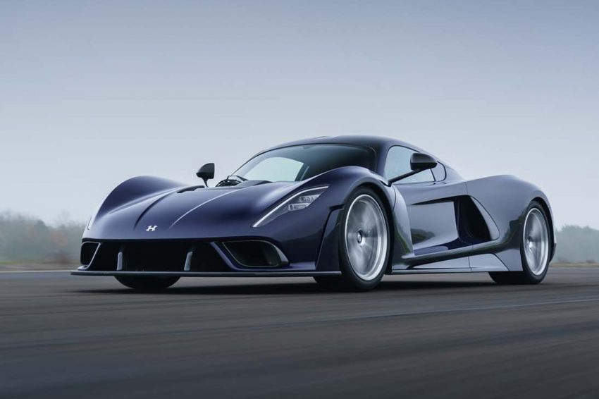 2021 Hennessey Venom F5 - Front Three-Quarter Wallpaper 850x566 #1