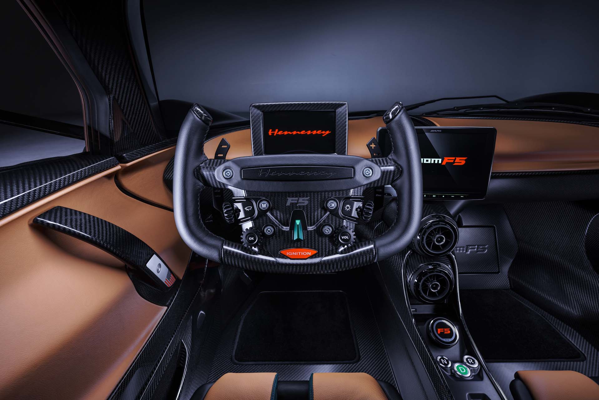Download 2021 Hennessey Venom F5 - Interior, Cockpit HD Wallpaper 1919x1280 #80