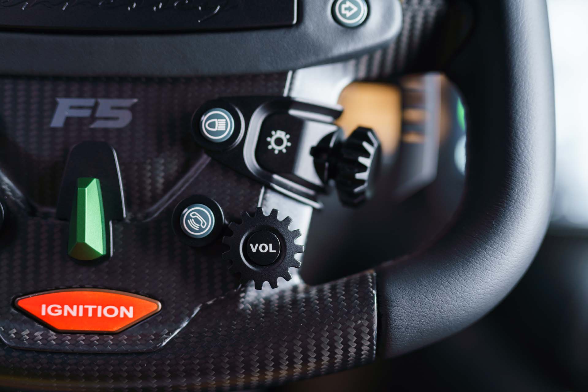 Download 2021 Hennessey Venom F5 - Interior, Steering Wheel HD Wallpaper 1919x1280 #52