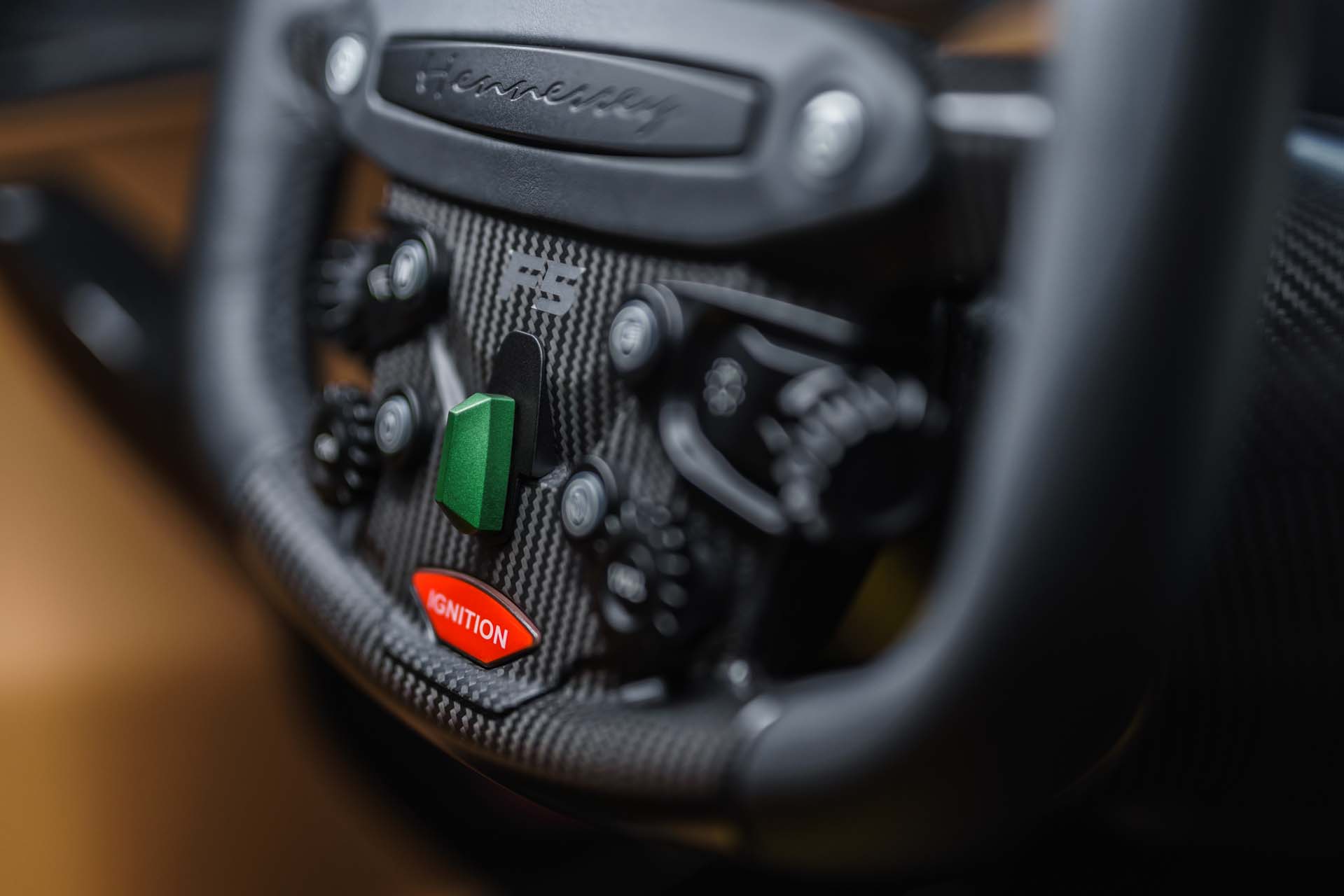 Download 2021 Hennessey Venom F5 - Interior, Steering Wheel HD Wallpaper 1919x1280 #54