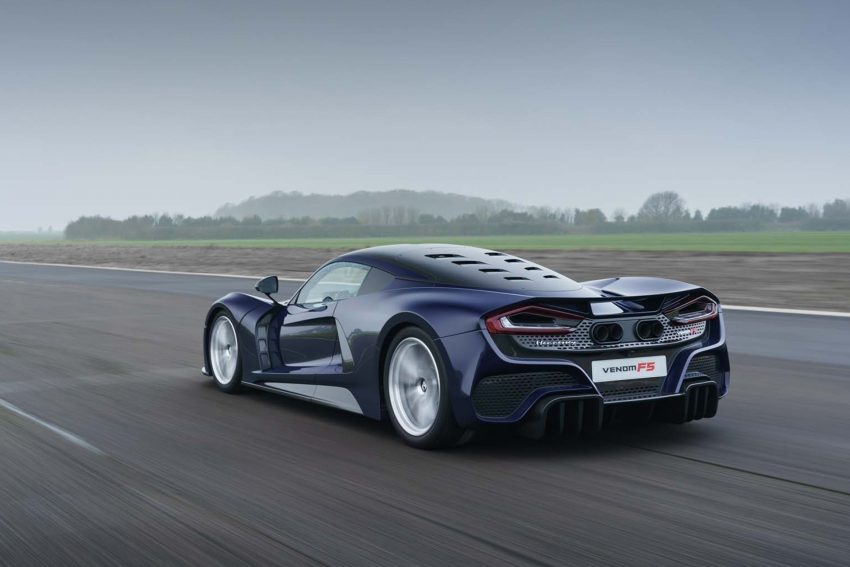 2021 Hennessey Venom F5 - Rear Three-Quarter Wallpaper 850x567 #5