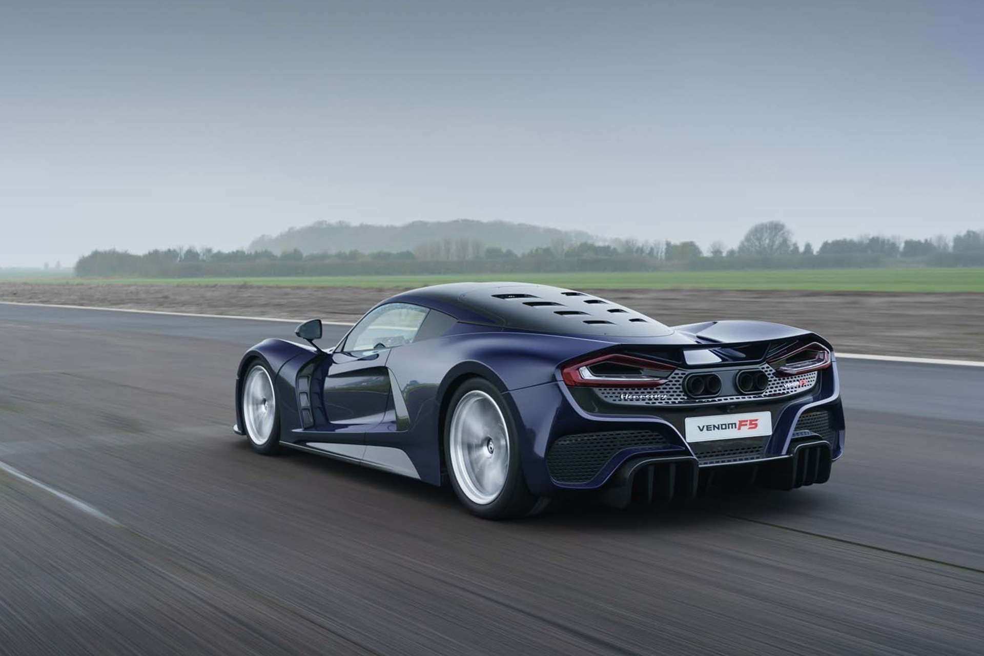 Download 2021 Hennessey Venom F5 - Rear Three-Quarter HD Wallpaper 1920x1280 #5