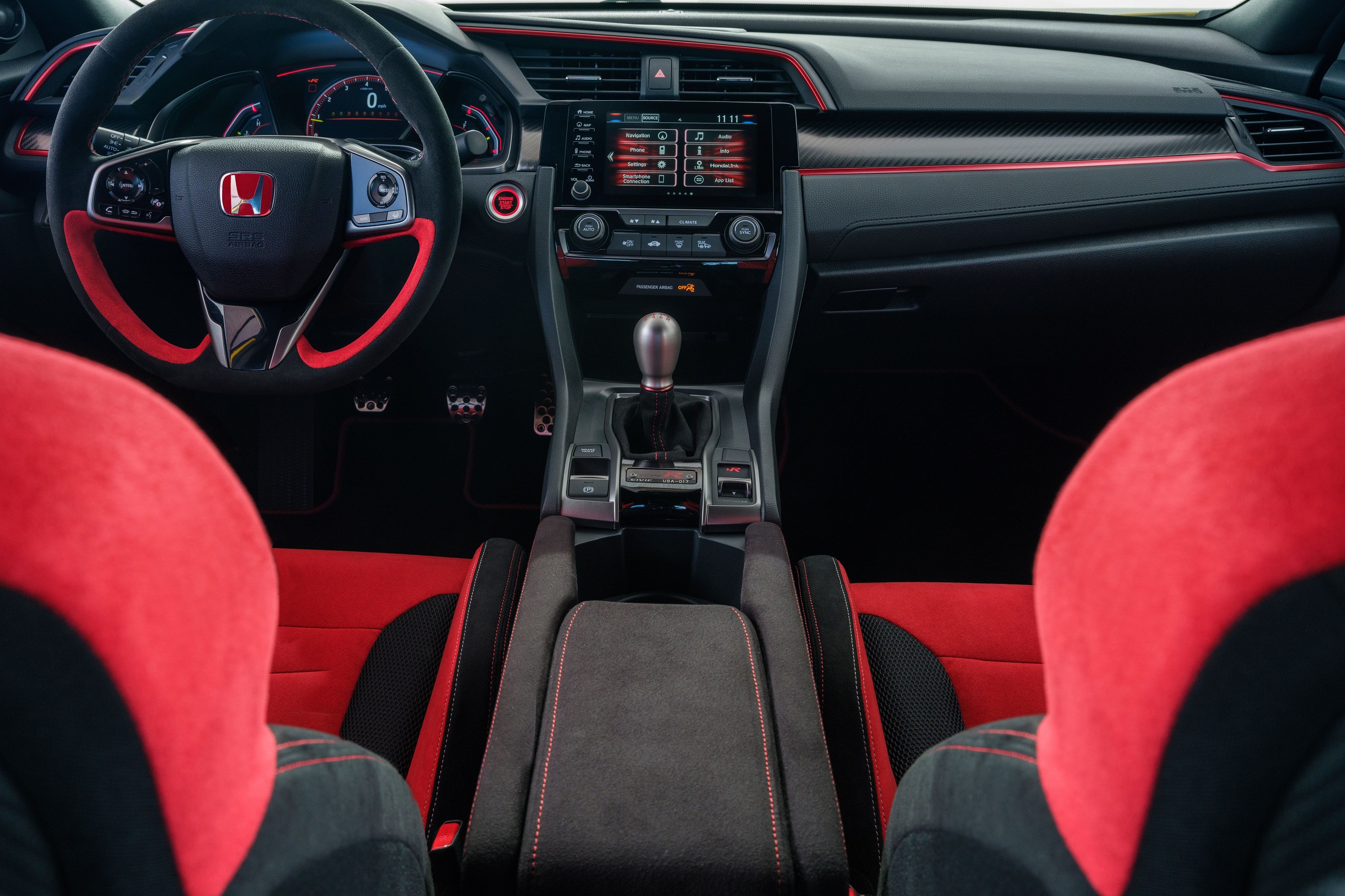 Download 2021 Honda Civic Type R Limited Edition - Interior, Cockpit HD Wallpaper 2560x1706 #30