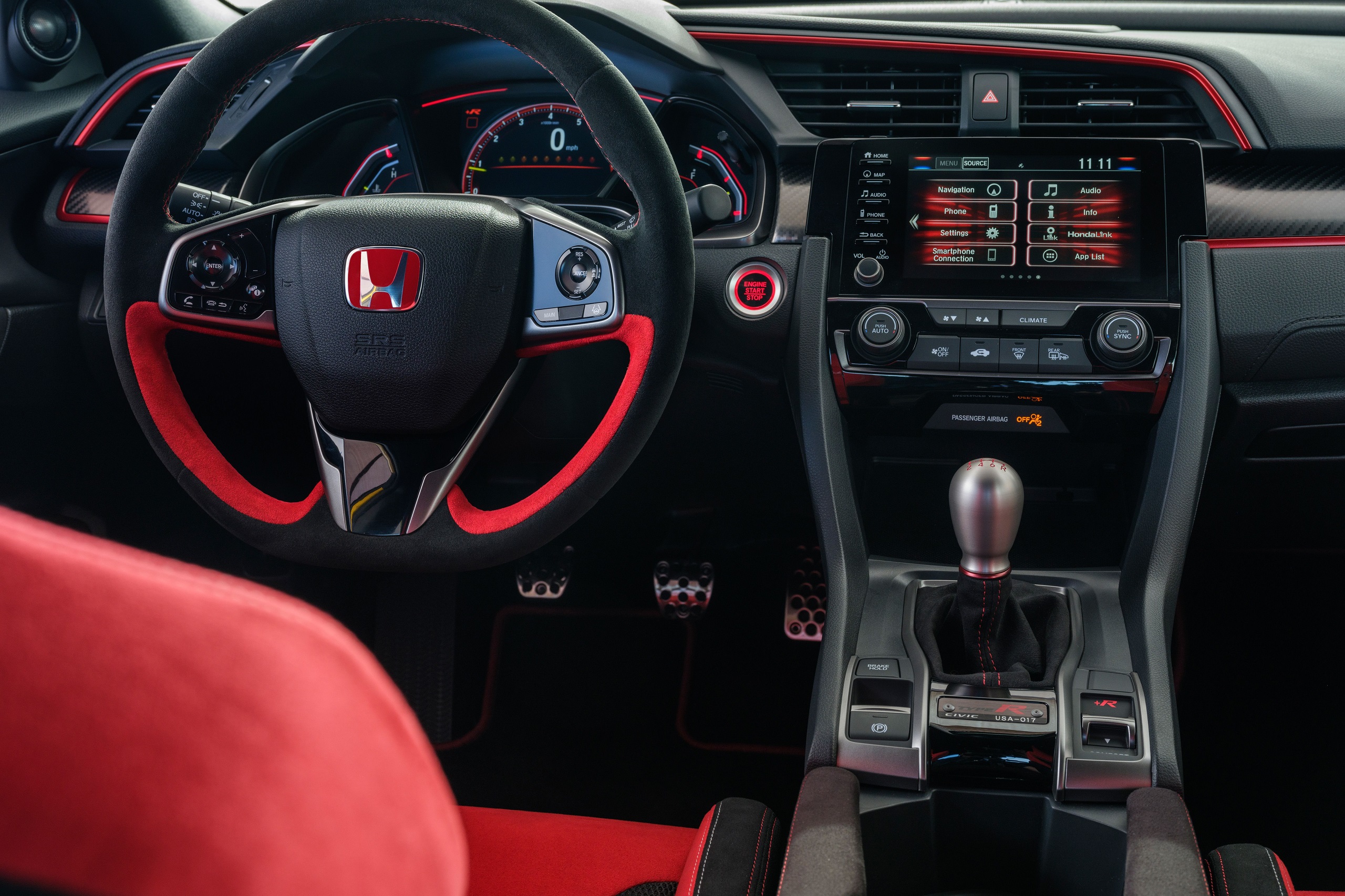 Download 2021 Honda Civic Type R Limited Edition - Interior, Cockpit HD Wallpaper 2560x1706 #29