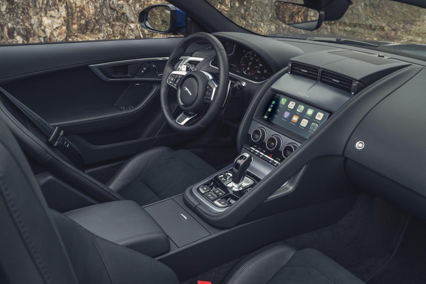 2021 Jaguar F-Type P300 Convertible - Interior Wallpaper 850x567 #23