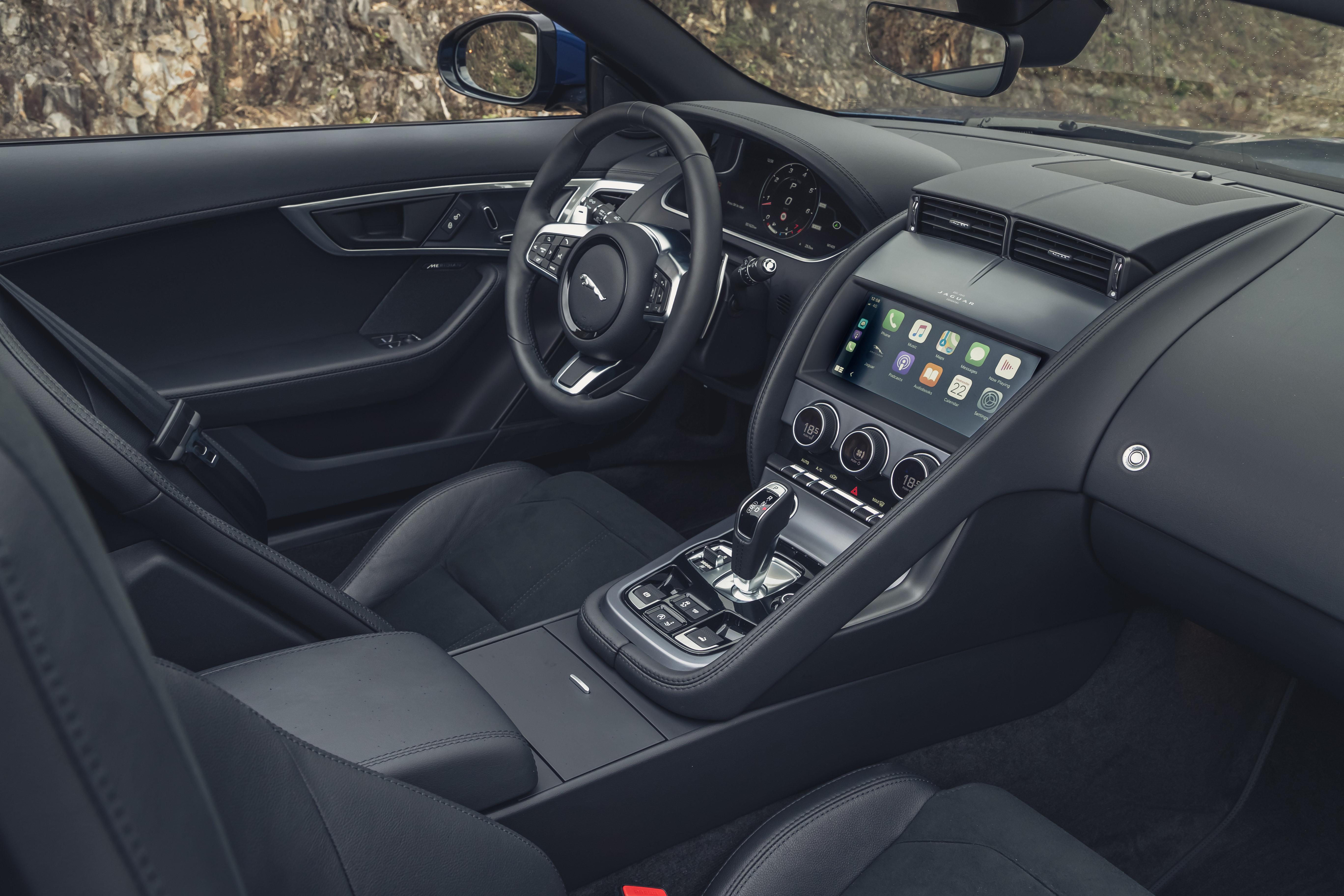 Download 2021 Jaguar F-Type P300 Convertible - Interior HD Wallpaper 5472x3648 #23