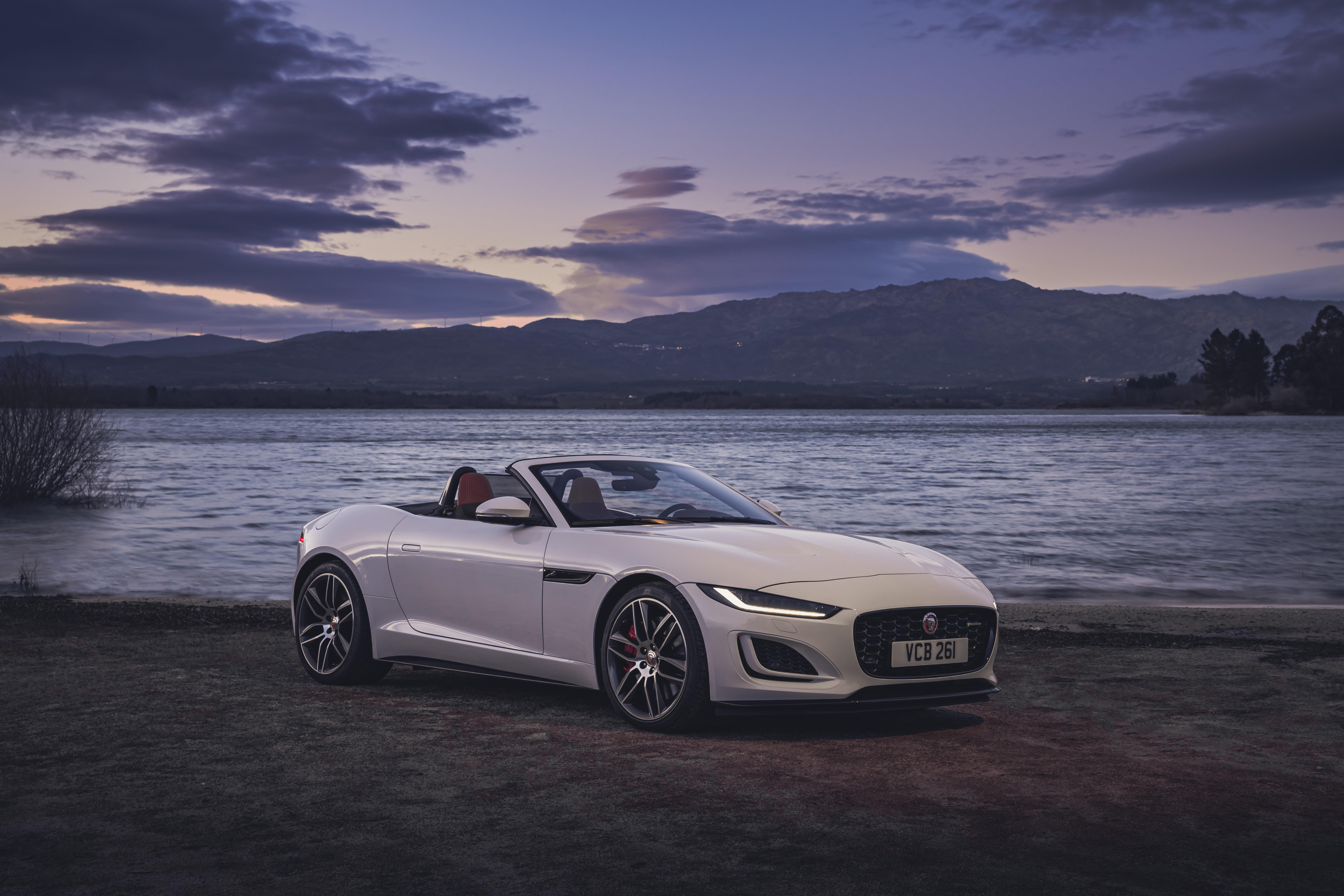 Download 2021 Jaguar F-Type P450 R-Dynamic Convertible - Front Three-Quarter HD Wallpaper 6720x4480 #18