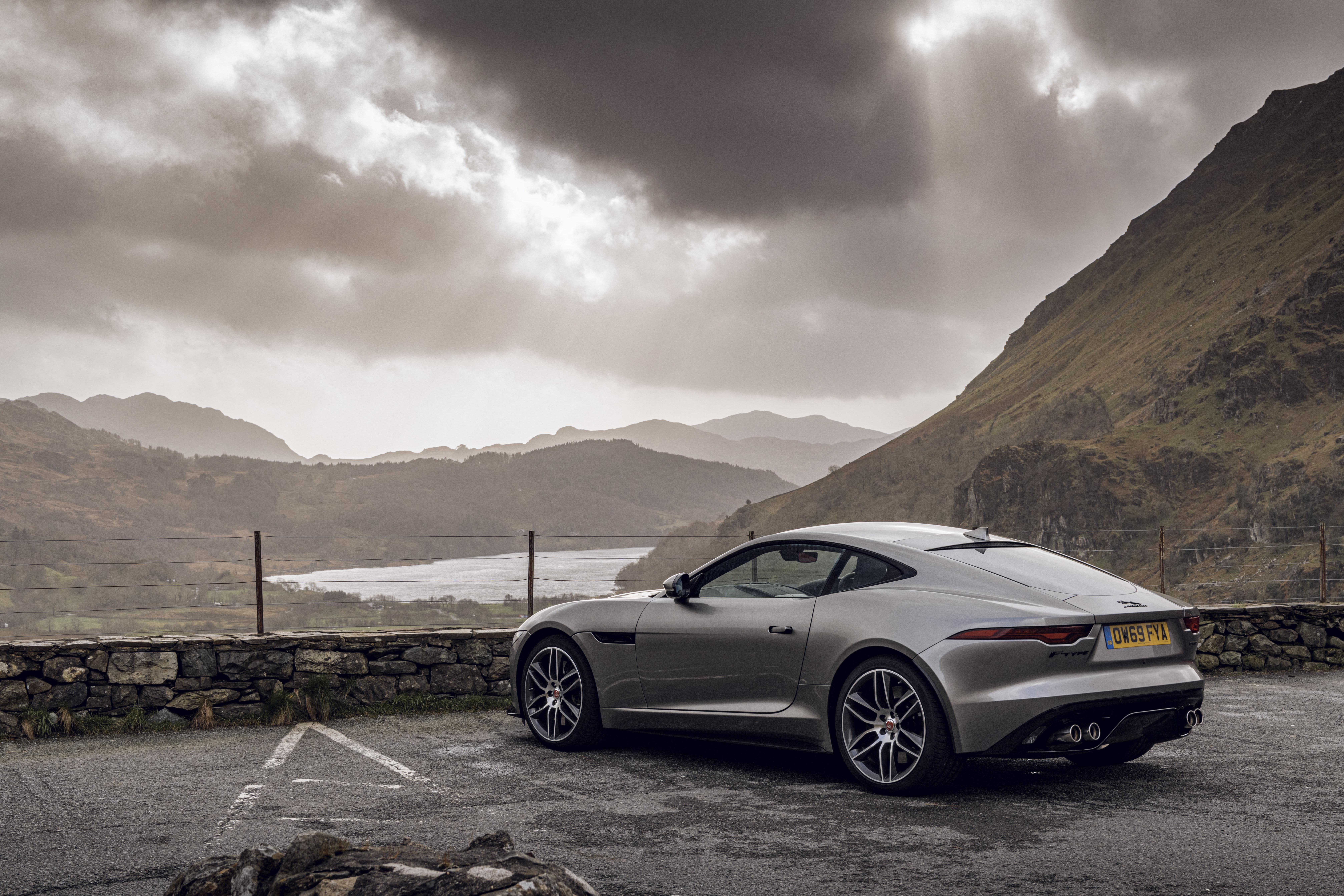 Download 2021 Jaguar F-Type P450 R-Dynamic - Rear Three-Quarter HD Wallpaper 8058x5372 #12