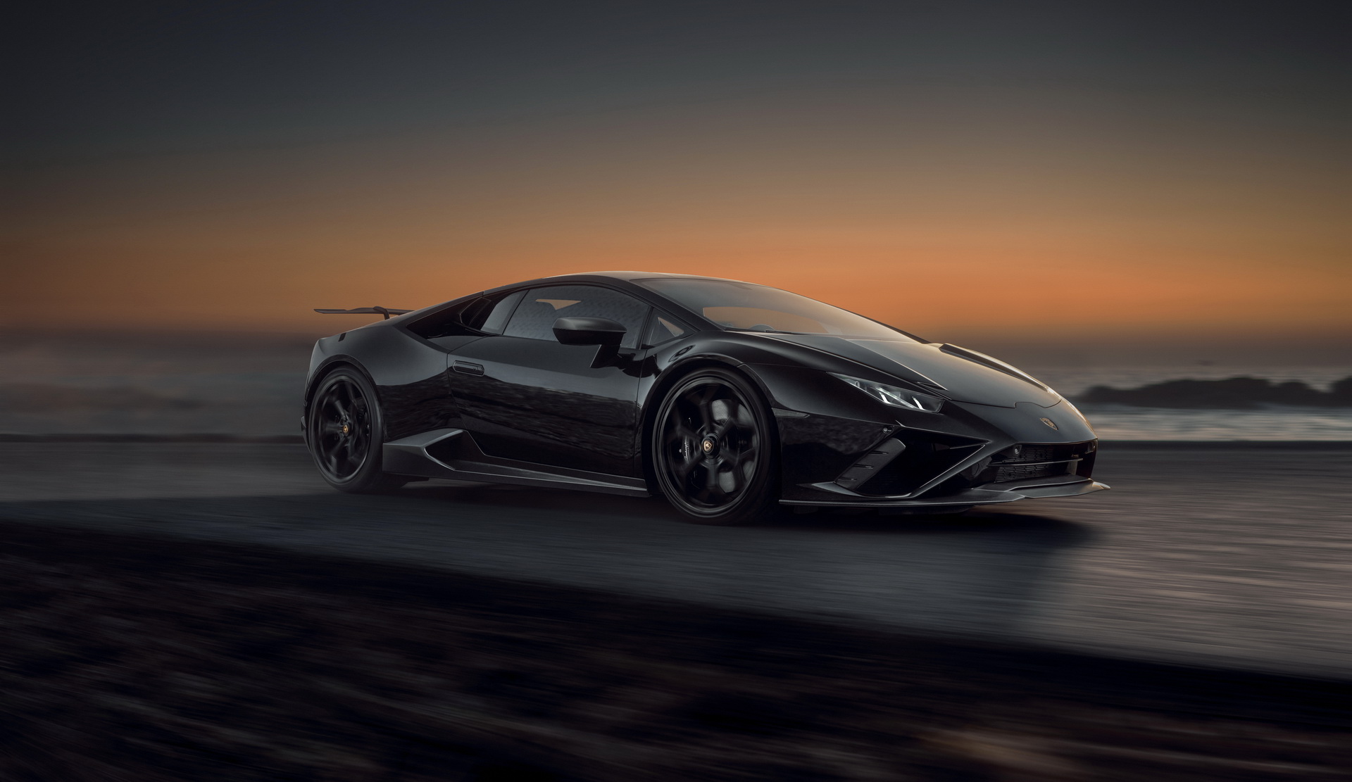 Download 2021 Lamborghini Huracán EVO RWD by Novitec - Front Three-Quarter HD Wallpaper 1920x1111 #1