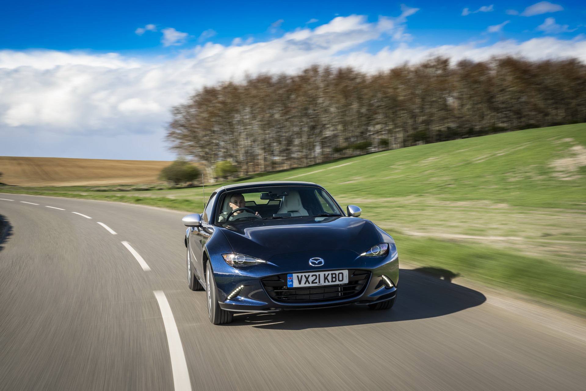 Download 2021 Mazda MX-5 Sport Venture - Front HD Wallpaper 1920x1280 #1