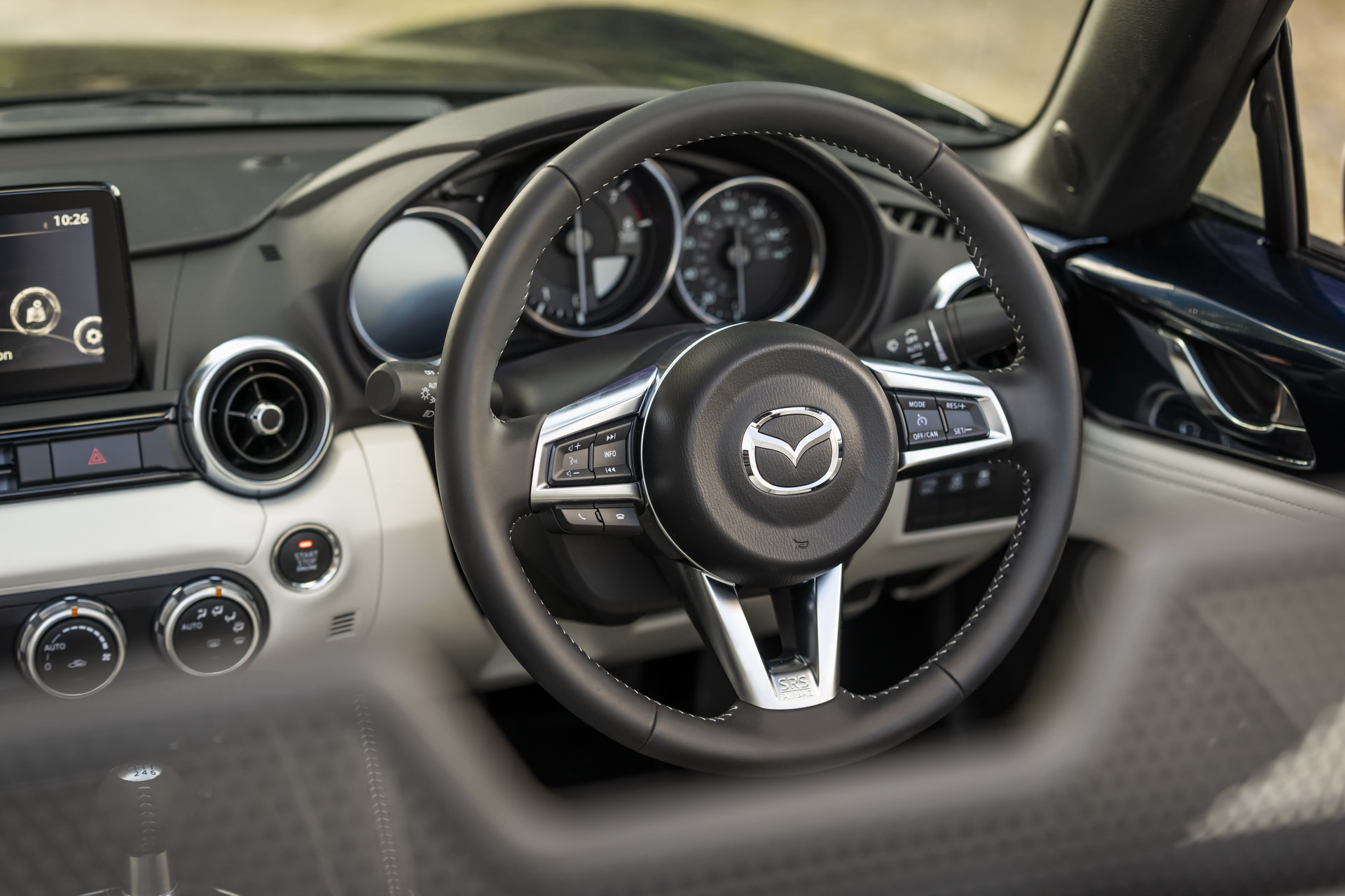 Download 2021 Mazda MX-5 Sport Venture - Interior, Steering Wheel HD Wallpaper 1920x1280 #175