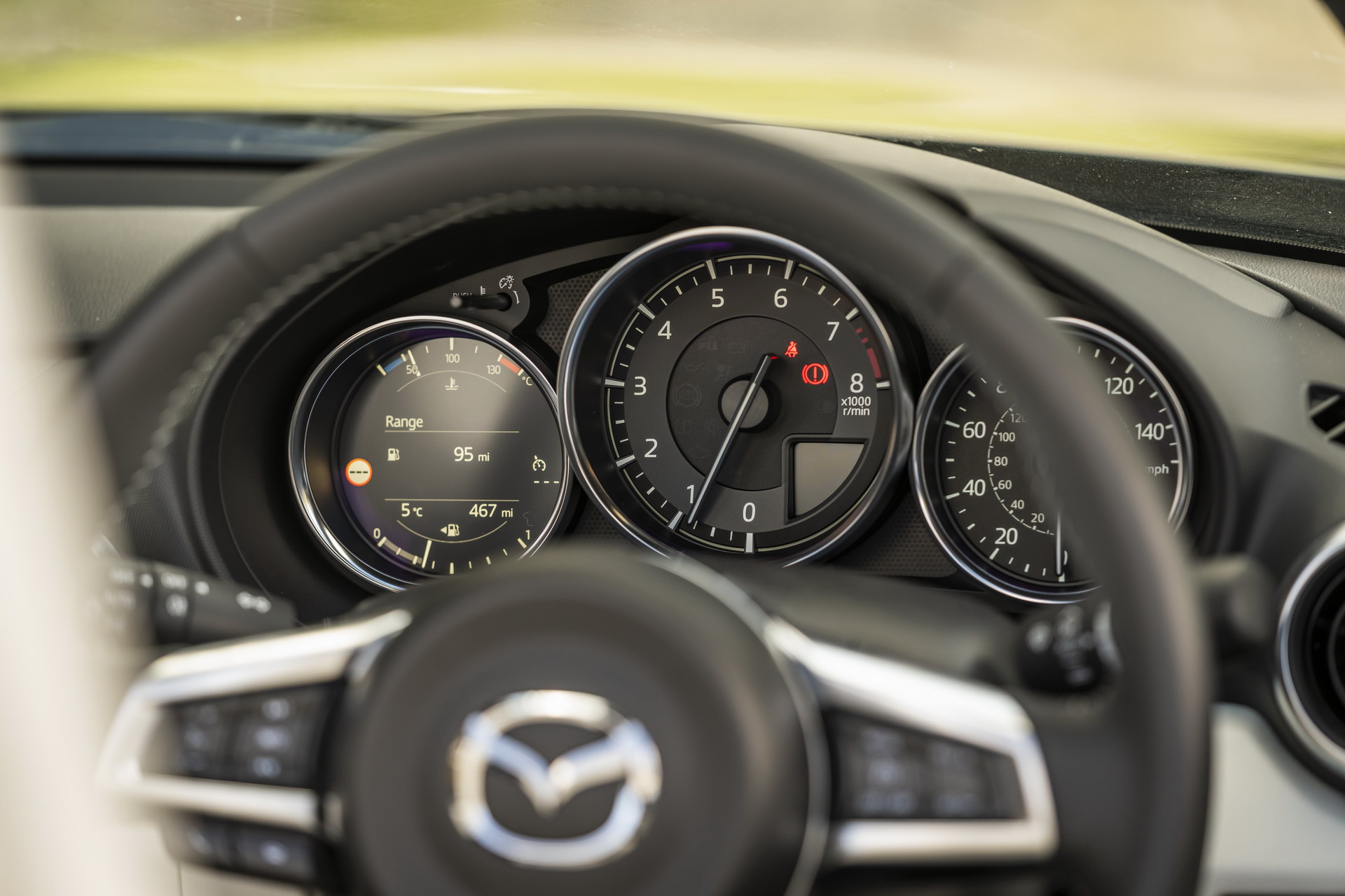 Download 2021 Mazda MX-5 Sport Venture - Interior, Steering Wheel HD Wallpaper 1920x1280 #176