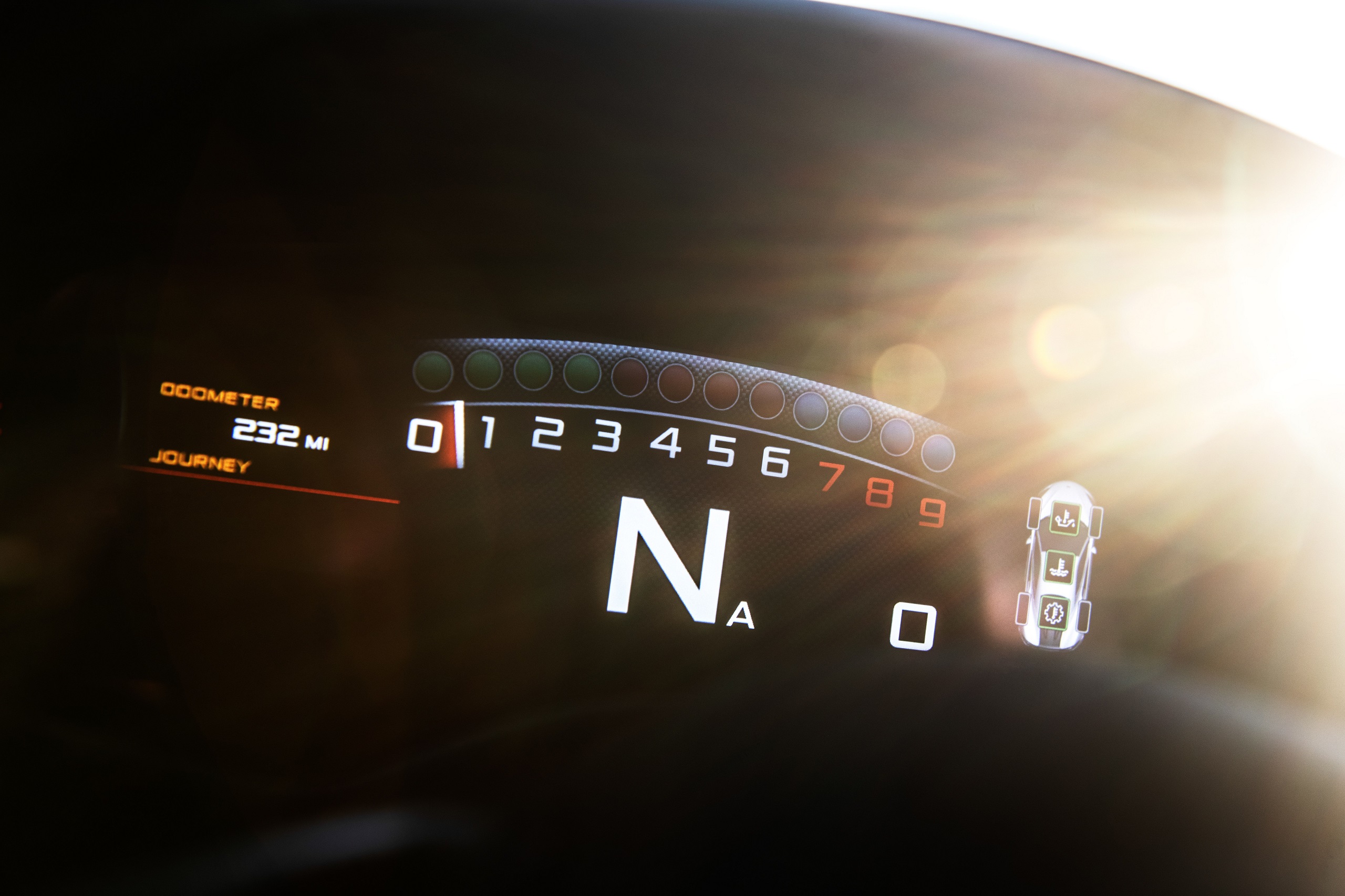 Download 2021 McLaren 620R - Instrument Cluster HD Wallpaper 2560x1706 #36