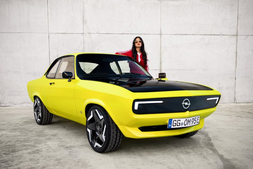 2021 Opel Manta GSe ElektroMOD Concept - Front Three-Quarter Wallpaper 850x567 #6