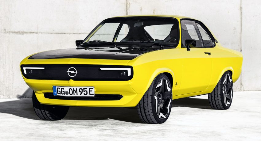 2021 Opel Manta GSe ElektroMOD Concept - Front Three-Quarter Wallpaper 850x460 #7