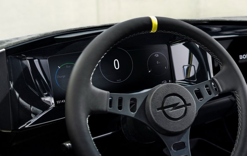 2021 Opel Manta GSe ElektroMOD Concept - Interior, Steering Wheel Wallpaper 850x536 #27