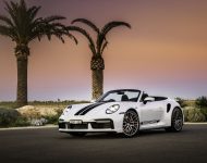 2021 Porsche 911 Turbo Cabriolet [AU-spec] - Front Three-Quarter Wallpaper 190x150