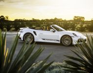 2021 Porsche 911 Turbo Cabriolet [AU-spec] - Front Three-Quarter Wallpaper 190x150