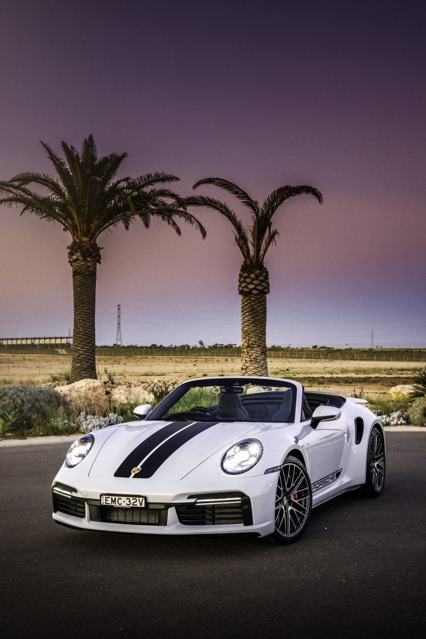 2021 Porsche 911 Turbo Cabriolet [AU-spec] - Front Phone Wallpaper 850x1275 #4