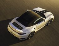 2021 Porsche 911 Turbo Cabriolet [AU-spec] - Rear Three-Quarter Wallpaper 190x150