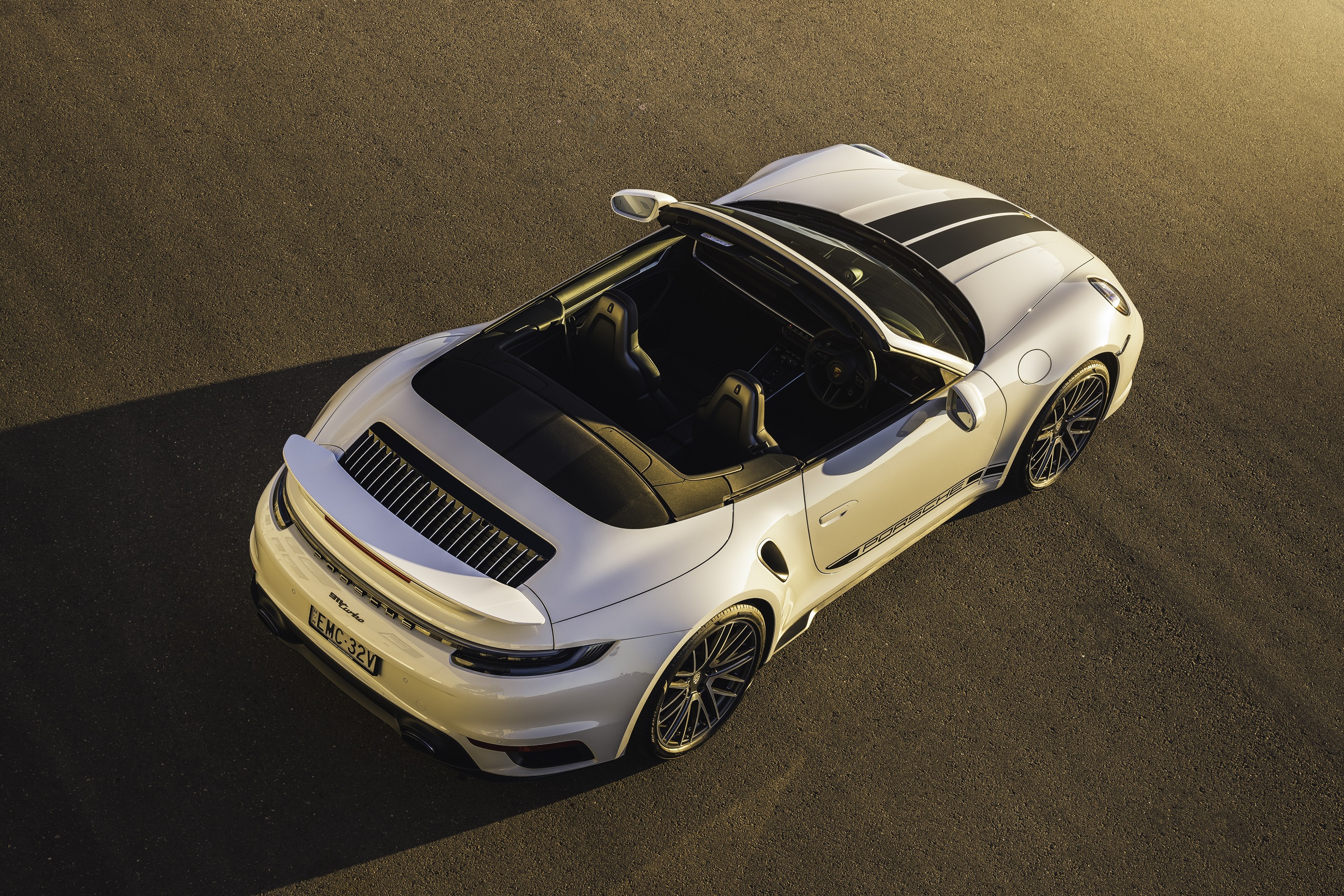 Download 2021 Porsche 911 Turbo Cabriolet [AU-spec] - Rear Three-Quarter HD Wallpaper 2560x1707 #10