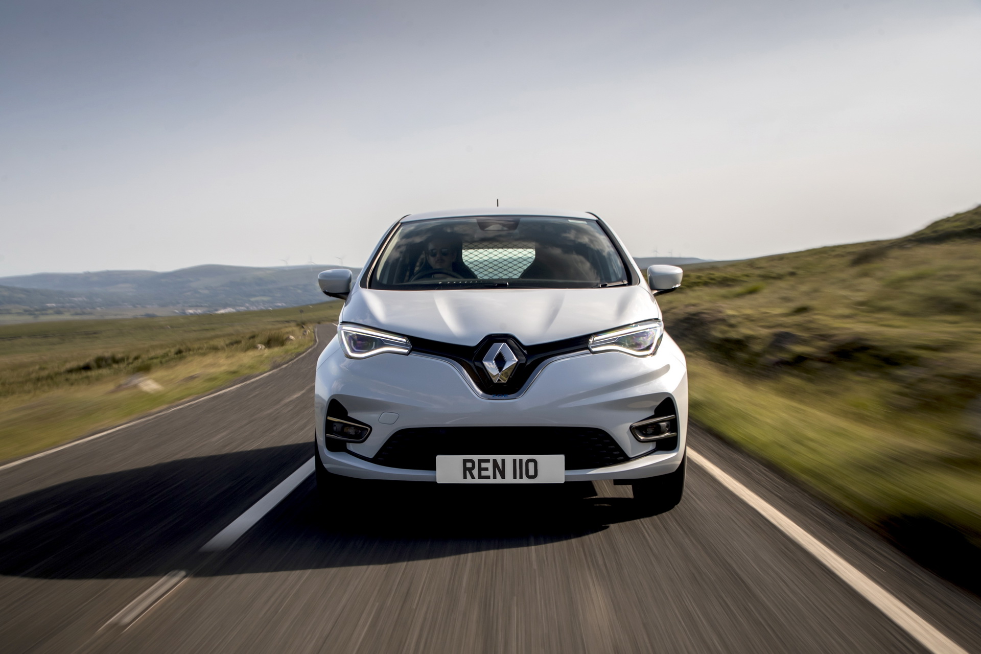 Download 2021 Renault Zoe Van - Front HD Wallpaper 1920x1280 #3
