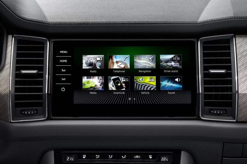2021 Skoda Kodiaq - Central Console Wallpaper 850x567 #47