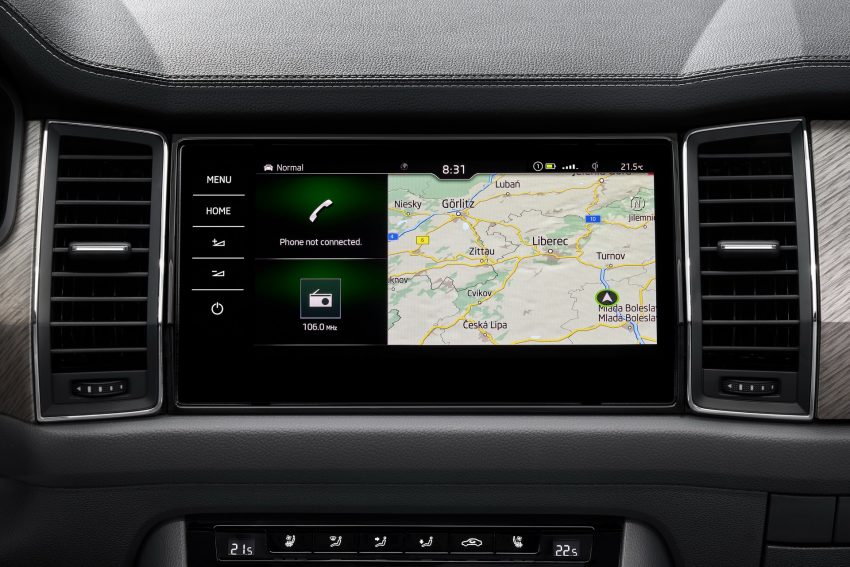 2021 Skoda Kodiaq - Central Console Wallpaper 850x567 #48