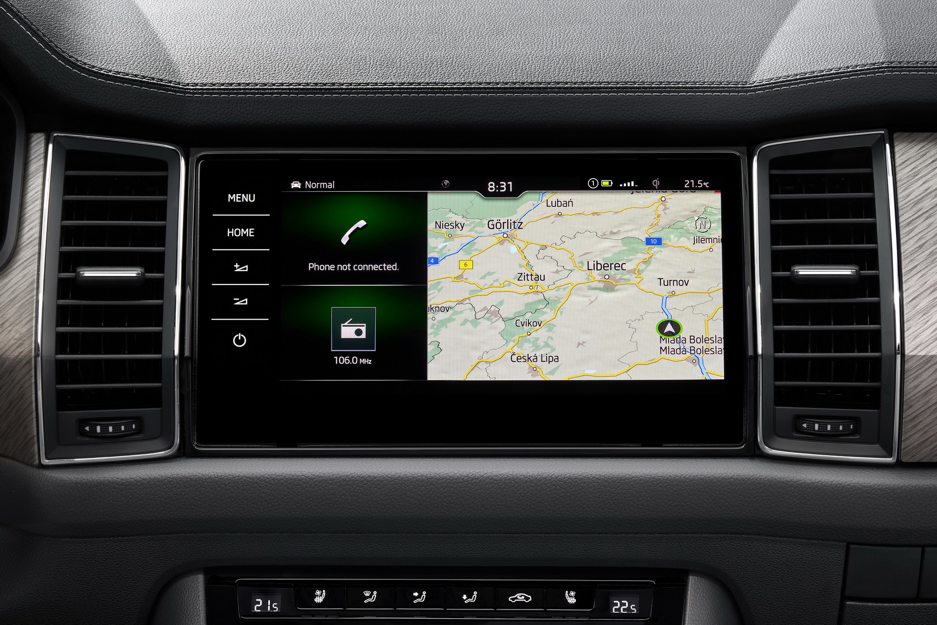 Download 2021 Skoda Kodiaq - Central Console HD Wallpaper 1920x1281 #48