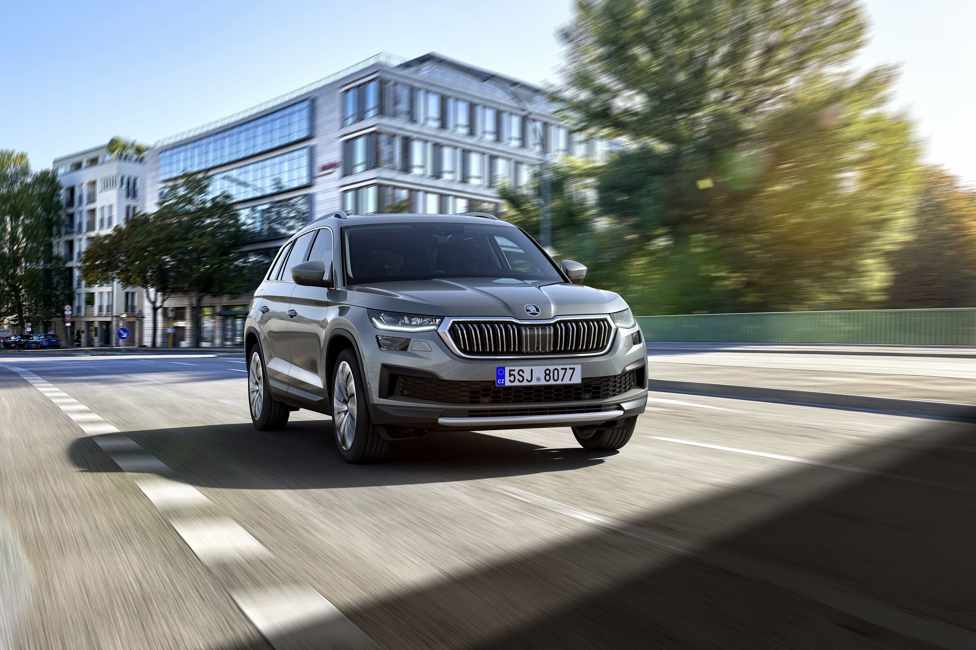 Download 2021 Skoda Kodiaq - Front HD Wallpaper 1920x1280 #1