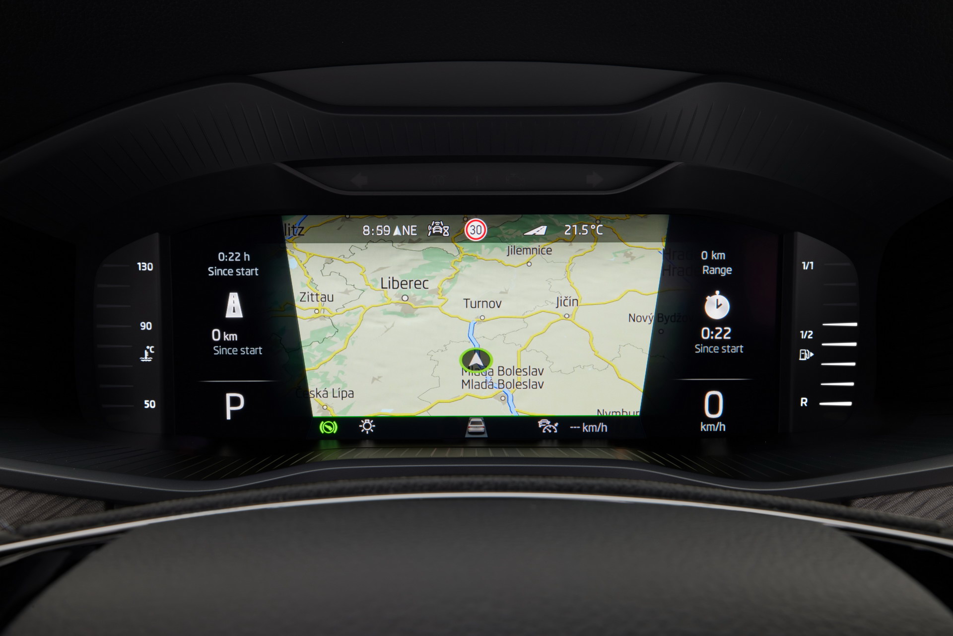 Download 2021 Skoda Kodiaq - Instrument Cluster HD Wallpaper 1920x1281 #54