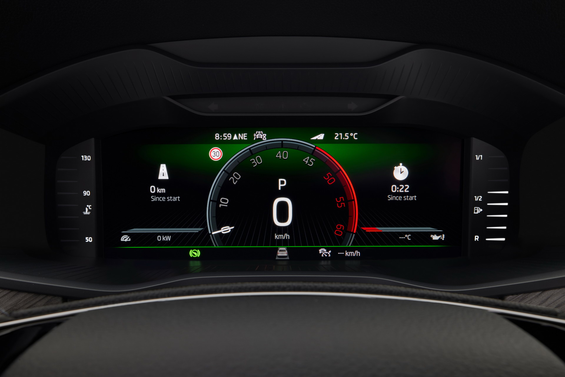 Download 2021 Skoda Kodiaq - Instrument Cluster HD Wallpaper 1920x1281 #55