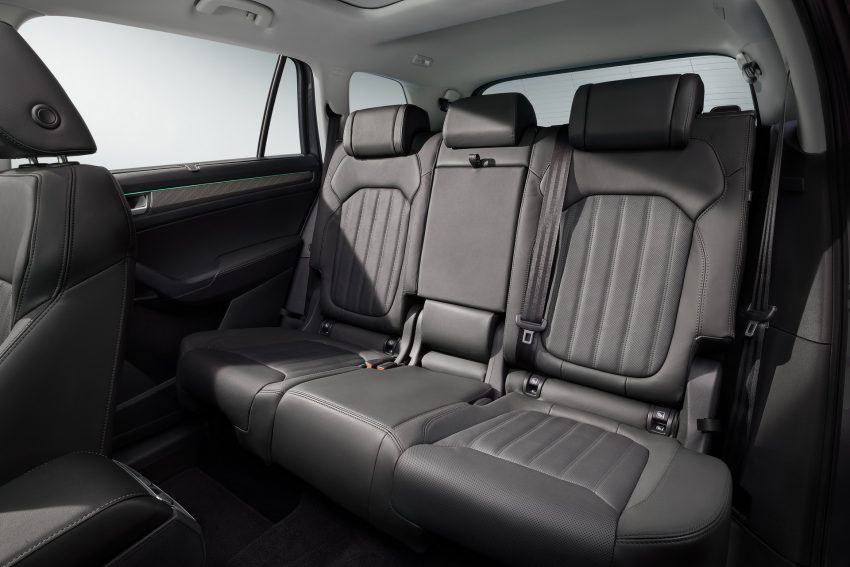 2021 Skoda Kodiaq - Interior, Rear Seats Wallpaper 850x567 #64