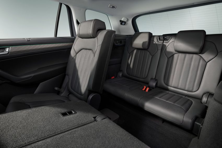 2021 Skoda Kodiaq - Interior, Third Row Seats Wallpaper 850x567 #65