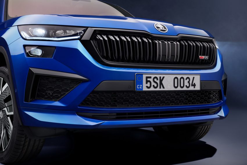 2021 Skoda Kodiaq RS - Grille Wallpaper 850x567 #9