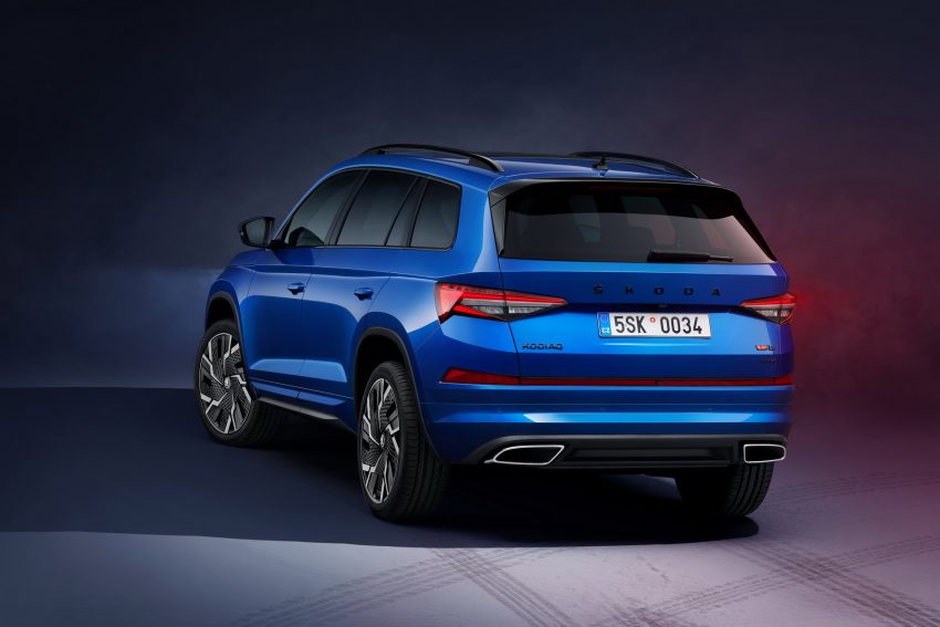 2021 Skoda Kodiaq RS - Rear Three-Quarter Wallpaper 850x567 #6