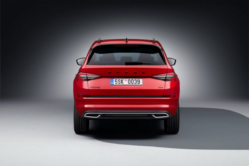 2021 Skoda Kodiaq - Rear Wallpaper 850x567 #18
