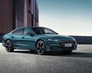 2022 Audi A7L 55 TFSI quattro S line edition one - Front Three-Quarter Wallpaper 190x150